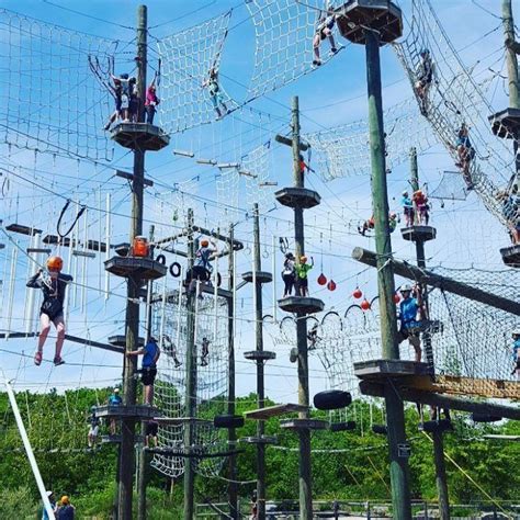 2. Soar through the air at Take Flight Aerial Adventure Park in Kittery. Outdoor Travel ...