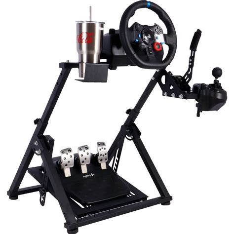 Marada Racing Wheel Stand,Steering Wheel Stand with Water Cup Holder ...