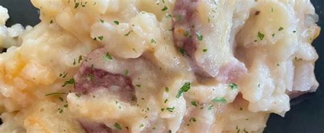 RECIPE: Crockpot Ring Bologna and Potato Casserole - Dan & Debbies Creamery