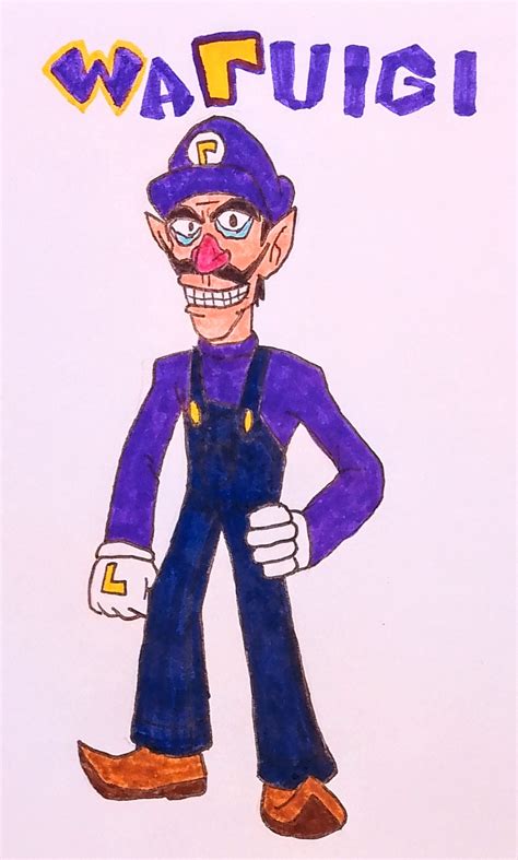 Waluigi by MightyPenguin7 on DeviantArt