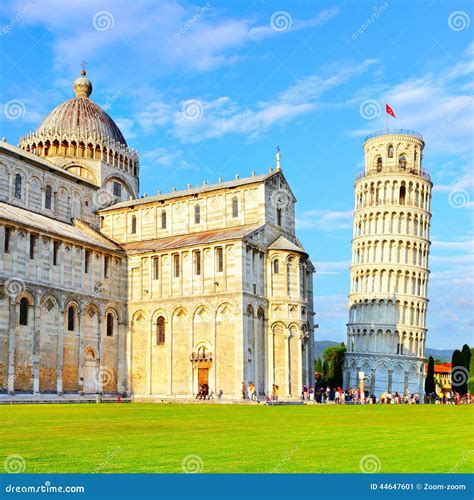 Piazza Dei Miracoli in Pisa Stock Image - Image of outdoors, european ...