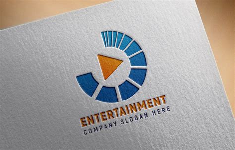 Media Entertainment Logo Design – GraphicsFamily