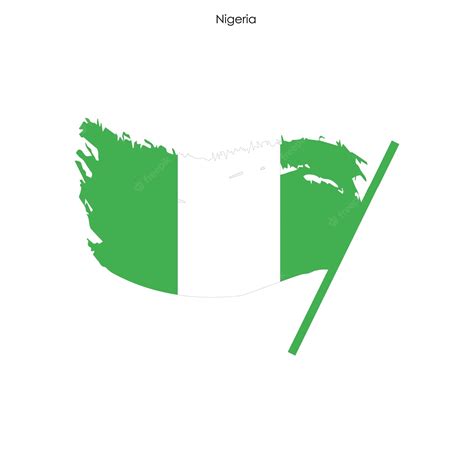 Premium Vector | Nigeria flag vector