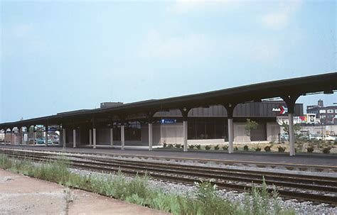 Amtrak Rochester Station - Platform Side (August 1978)