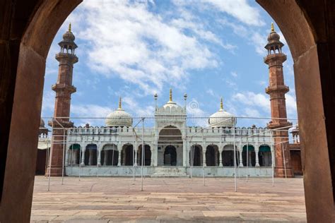 Moti Masjid, Bhopal, Madhya Pradesh, India. Stock Image - Image of ...