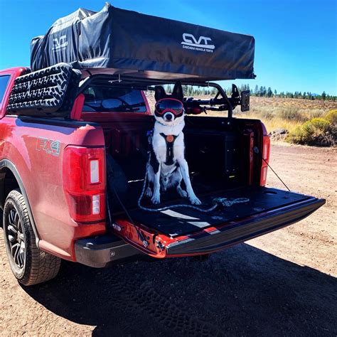 2019 Ranger bed rack set up : r/overlanding