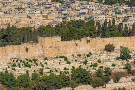 Golden Gate, Temple Mount of Jerusalem, Israel Stock Photo - Image of angle, famous: 300065262