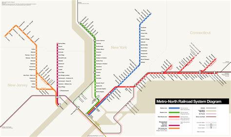 Unofficial Map: Metro-North Railroad, New York by... - Transit Maps