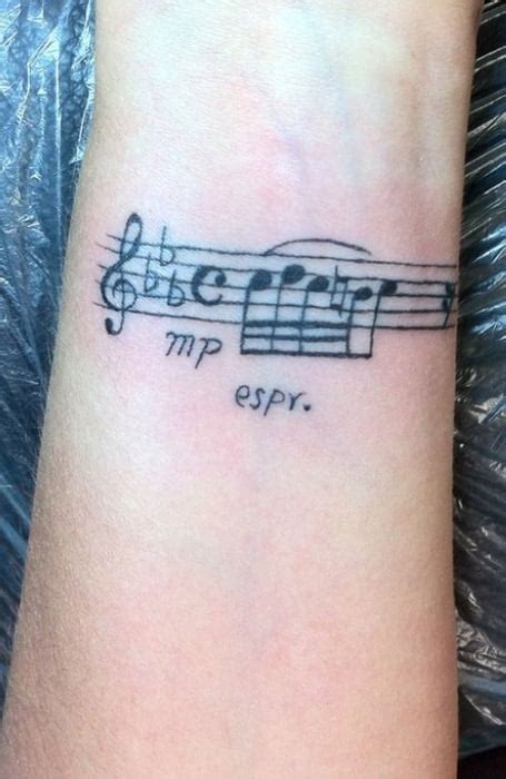 28+ Music Note Tattoos On Wrist - ZohaibThara