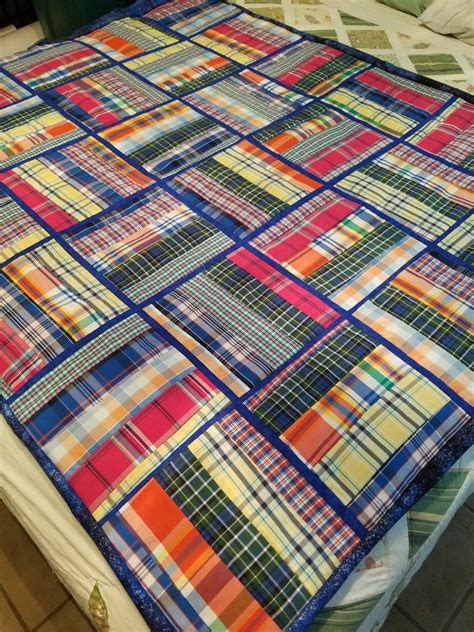 Made from old plaid shirts. QAYG | Quilts, Flannel quilts, Quilts decor