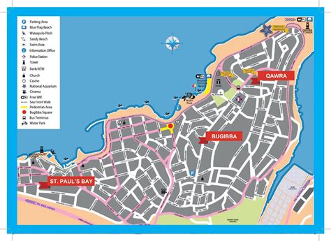 St. Paul's Bay A4 Map by Malta Tourism Authority - Issuu