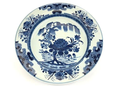 Lot - Chinese Blue & White Porcelain Plate