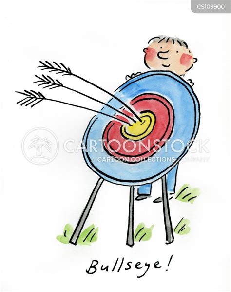 Bullseye Cartoons and Comics - funny pictures from CartoonStock