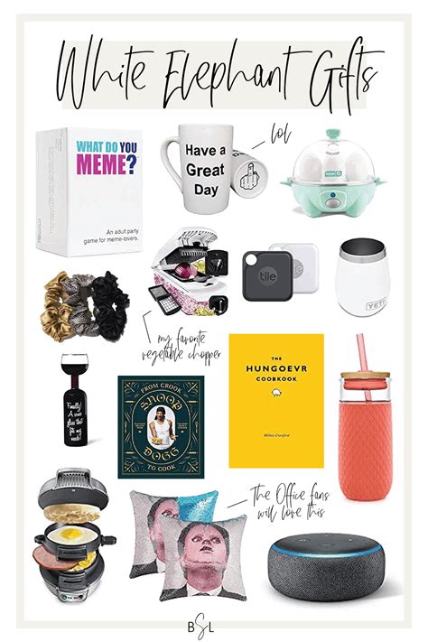 45 Best White Elephant Gifts That Everyone Will Want - By Sophia Lee