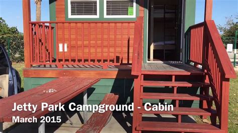 Jetty Park Campground - Cabin #319 - YouTube