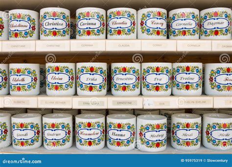 Personalized Tea Mugs with Names on Them Sold in Souvenir Shop ...