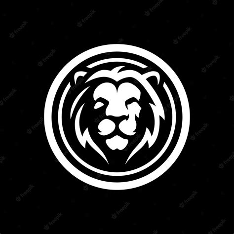 Premium Vector | Vector lion king logo design vector template