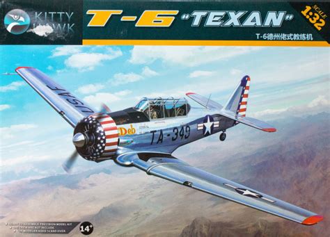 Kitty Hawk Models 32001 1/32 T-6 Texan Kit First Look