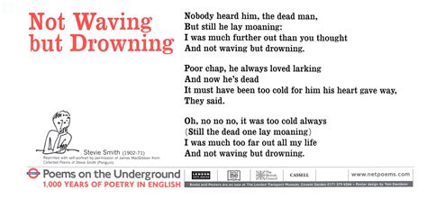 Not Waving but Drowning - Poems on the Underground