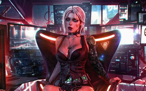 4K Cybrpunk Theme Wallpaper : 1920x1080 Cyberpunk 2077 Witcher Laptop ...