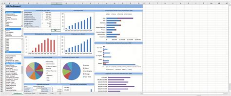 Human Resources Dashboard Template - Search