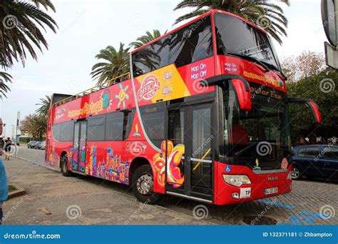 Red Tour Bus of Porto, Portugal Editorial Photo - Image of buses ...