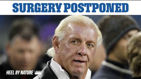 Ric Flair Health Update: Surgery Postponed Due To "Complications" - YouTube