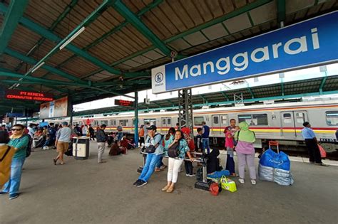 Jalur 4 dan 5 Stasiun Manggarai Ditutup, Begini Penyesuaian Rute KRL ...