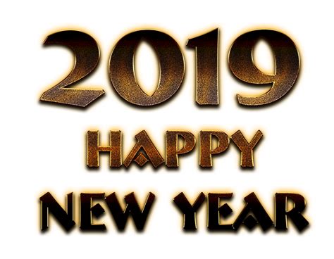 2019 Happy New Year PNG Pic | PNG All