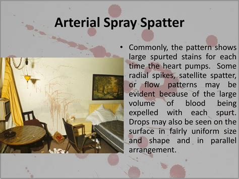 Arterial Spray