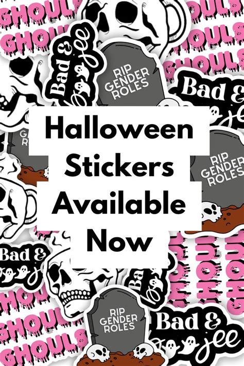 Halloween Stickers Available Now | Sticker shop, Halloween stickers, Fun stickers