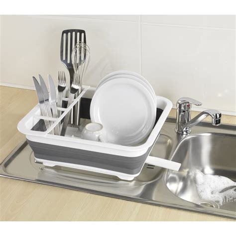 Wenko Inc Plastic Foldable Dish Rack & Reviews | Wayfair