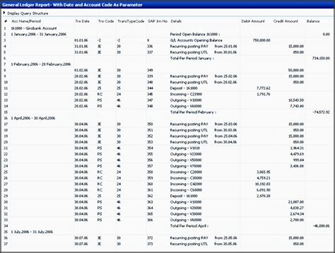 6 Business General Ledger Template - SampleTemplatess - SampleTemplatess