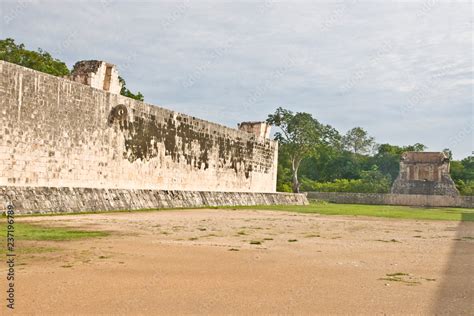 Mayan ballcourt, Chichen Itza Stock Photo | Adobe Stock