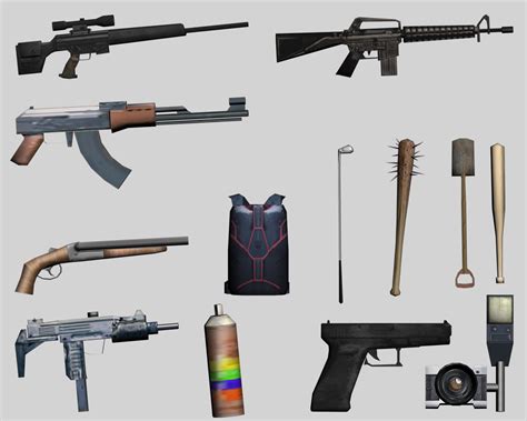 GTAGarage.com » GTA San Andreas Beta Weapons » View Screenshot