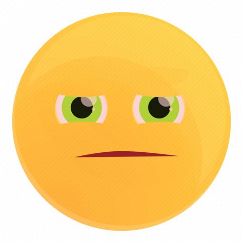 Boy Head Emoticon With Suspicious Facial Expression Doodle Icon Image ...