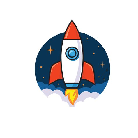 Creative rocket logo design vector 11117953 Vector Art at Vecteezy