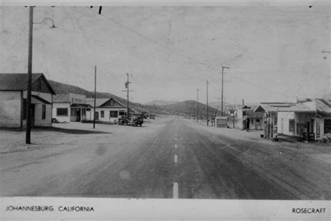 Johannesburg, California - A Living Ghost Town in the El Paso Mining ...