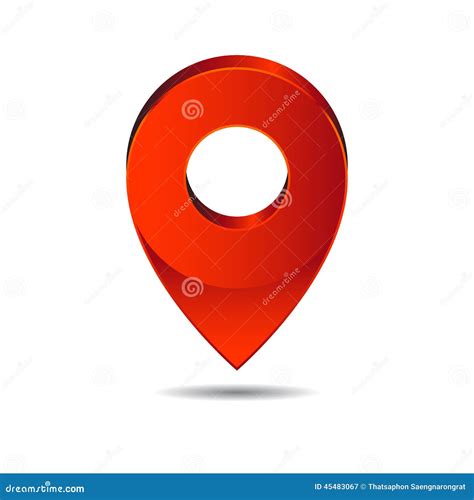 Map Pin Pointer Icon Location Symbol Stock Vector - Illustration of ...