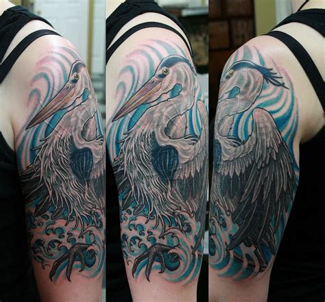 blue heron tattoo - Google Search | Heron tattoo, Tattoos, Blue heron