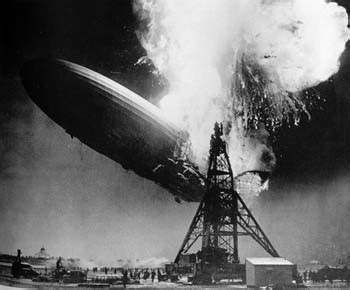 1937 - Hindenburg explosion