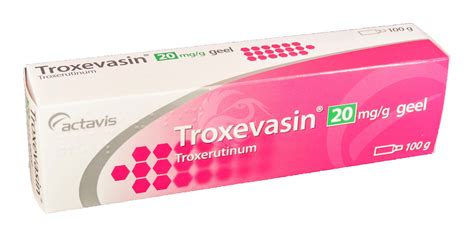 TROXEVASIN GEEL 20MG 1G 100G N1 | BENU Veebiapteek