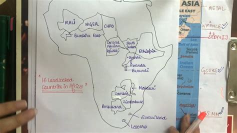 Landlocked Countries in Africa - YouTube