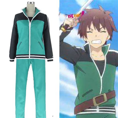 Kono Subarashii Sekai ni Shukufuku wo Satou Kazuma Cosplay Costume Custom Made-in Anime Costumes ...