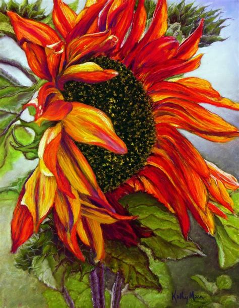 Pin by Mary Reidmeyer on Paintings- Flowers | Flower painting, Sunflower painting, Watercolor ...