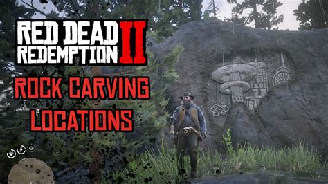 All 10 Rock carving locations|| RDR2 - YouTube