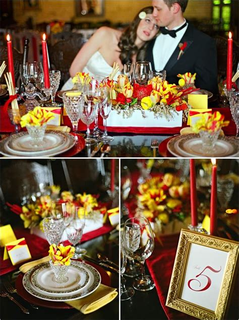 Hollywood Glam Bridal Shoot...Denver, CO Wedding Photographer | Wedding colors red, Red yellow ...