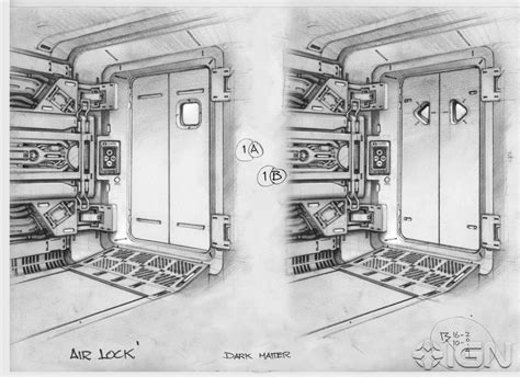 Syfy's Dark Matter: Ship Designs and Sketches - IGN