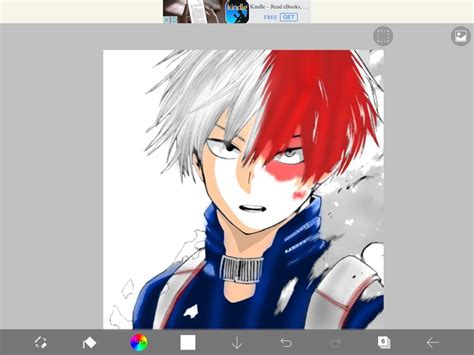 Todoroki Manga Colouring | Anime Amino