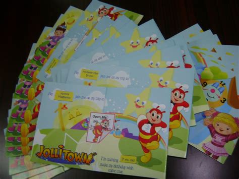 Scattered Musings: Jollitown Bday Invitation